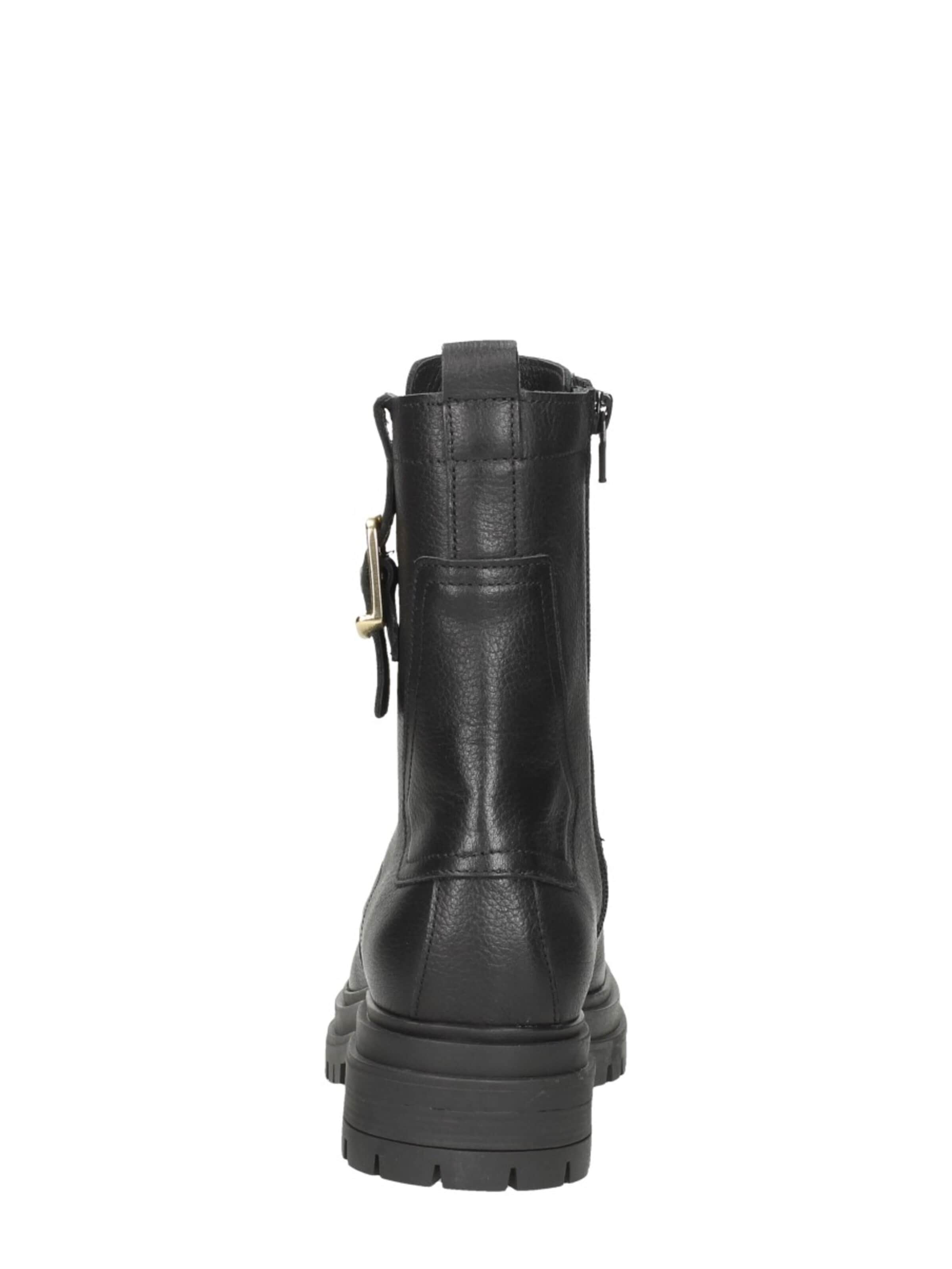 Red-Rag Boots 'Veterschoenen Hoog' in Black