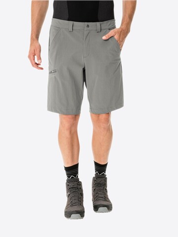 VAUDE Regular Outdoor Pants 'Farley II' in Grey: front
