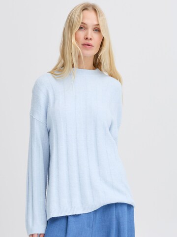 b.young - Jersey 'Omea' en azul: frente