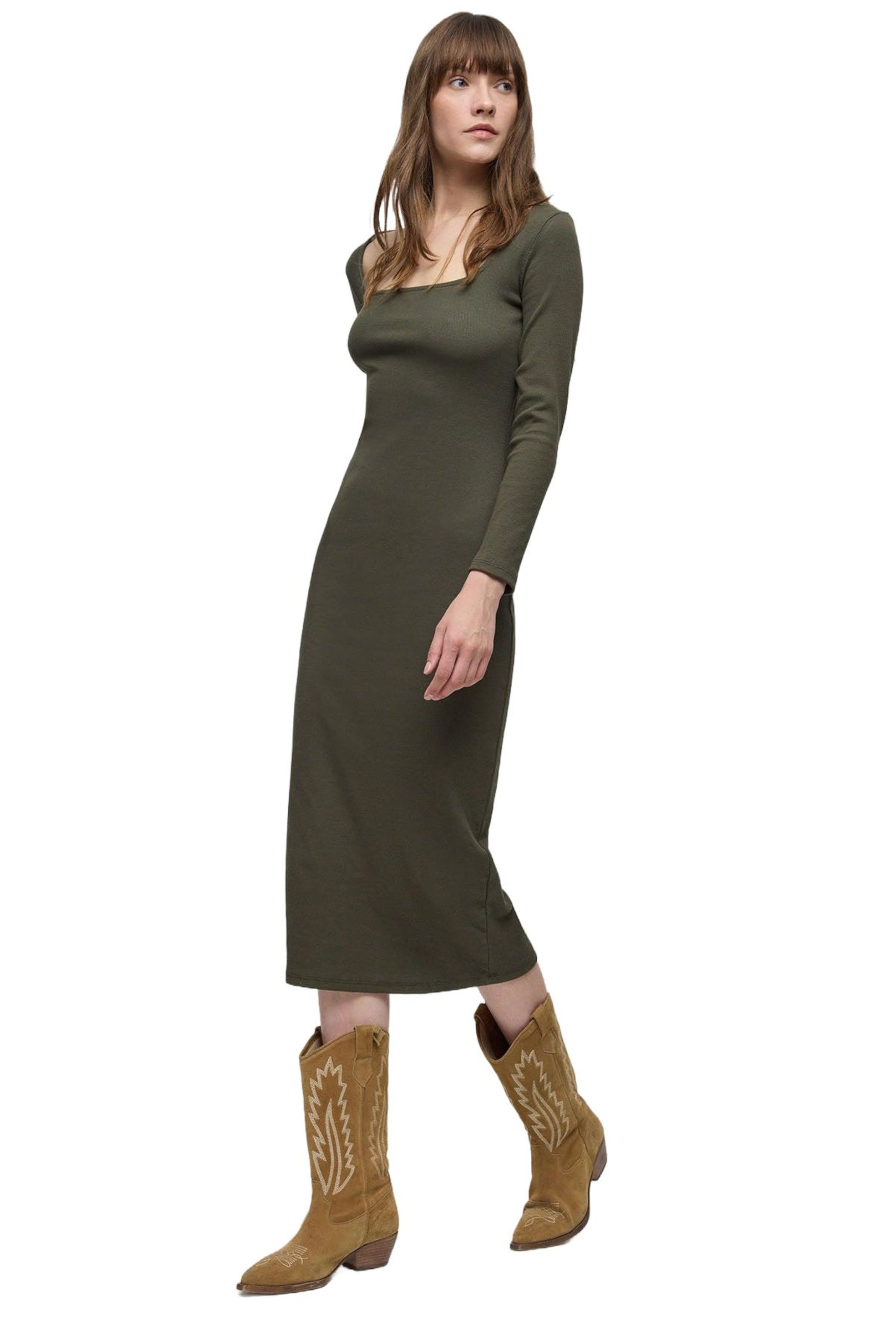 No Matter What Dress in Green