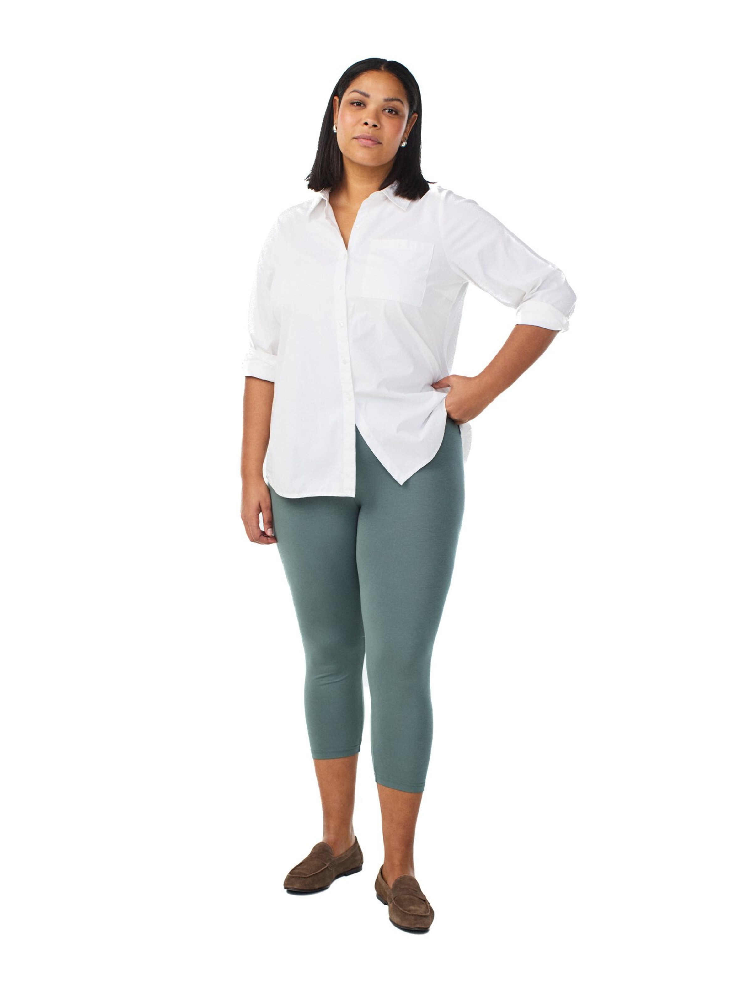 Zizzi Skinny Κολάν σε πράσινο