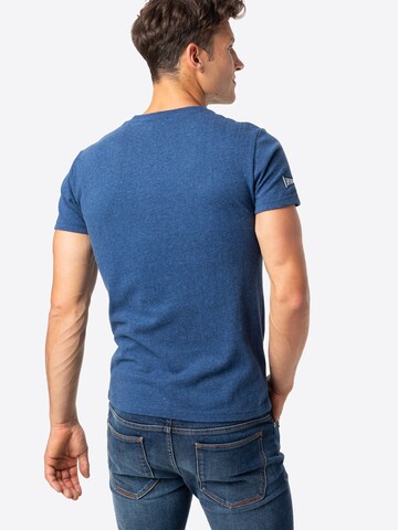Superdry T-shirt 'Source' i blå