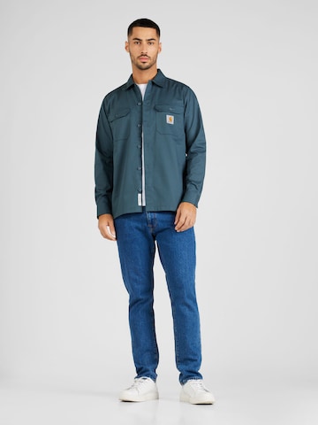 Carhartt WIP Regular fit Overhemd in Blauw