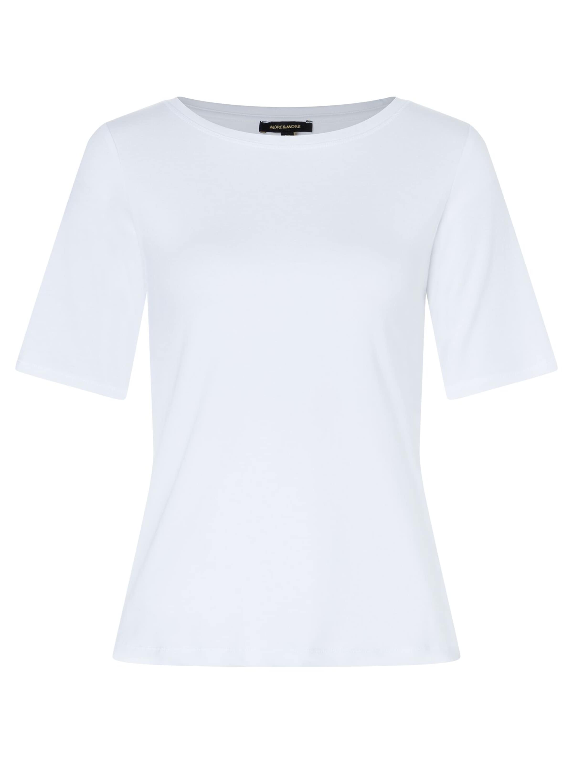 MORE & MORE Shirt in White: front