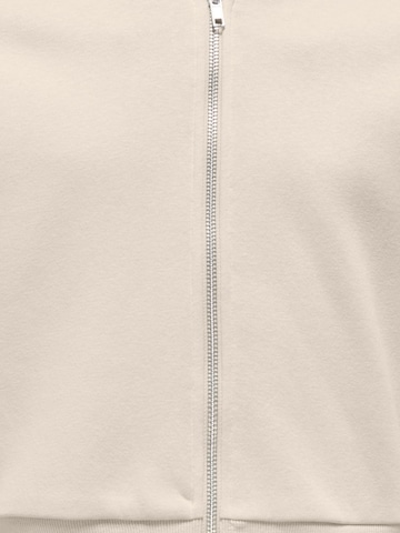 ONLY GIRLS - Sudadera con cremallera 'KOGSweat' en beige
