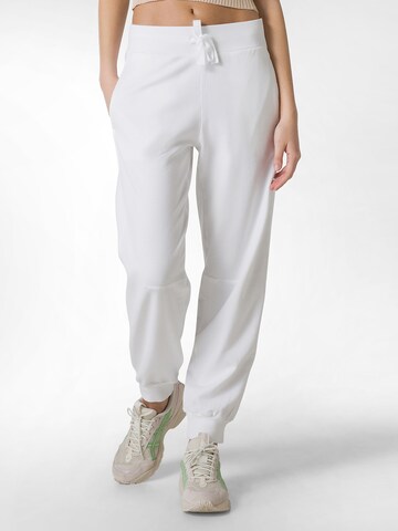 Tapered Pantaloni sportivi di DEHA in bianco: frontale