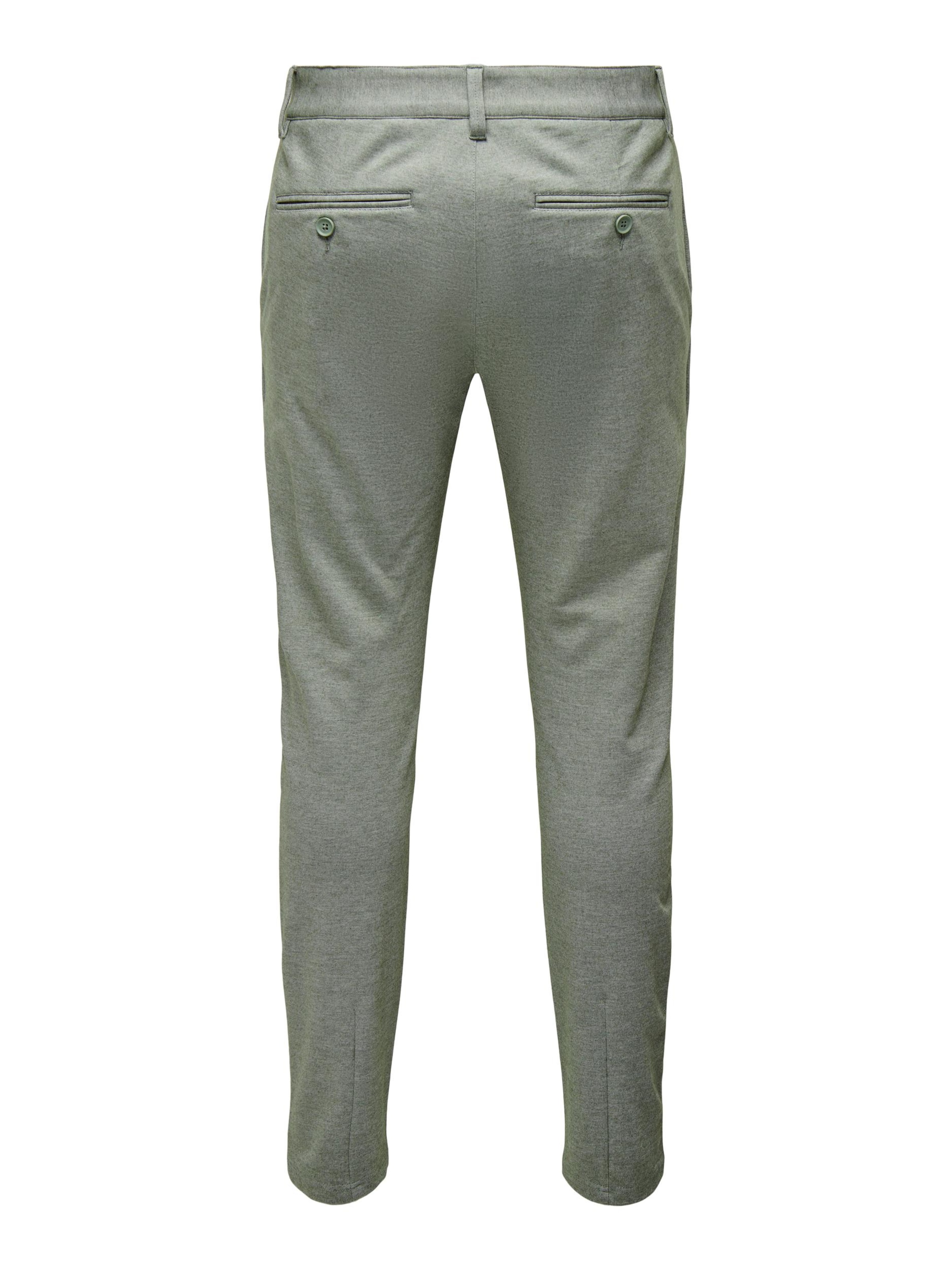 Only & Sons - Slimfit Calças chino 'ONSMark' em verde