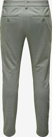 Slimfit Pantaloni chino 'Mark' di Only & Sons in grigio