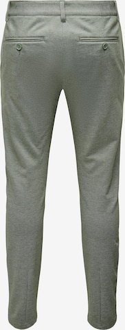 Only & Sons Slim fit Chino trousers 'Mark' in Grey