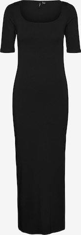 VERO MODA فستان بلون أسود: الأمام