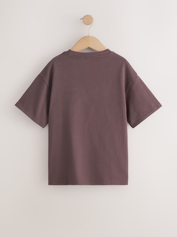 T-Shirt Next en marron