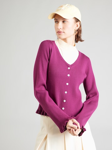 ABOUT YOU Kardigán 'Betty' - lila: elől