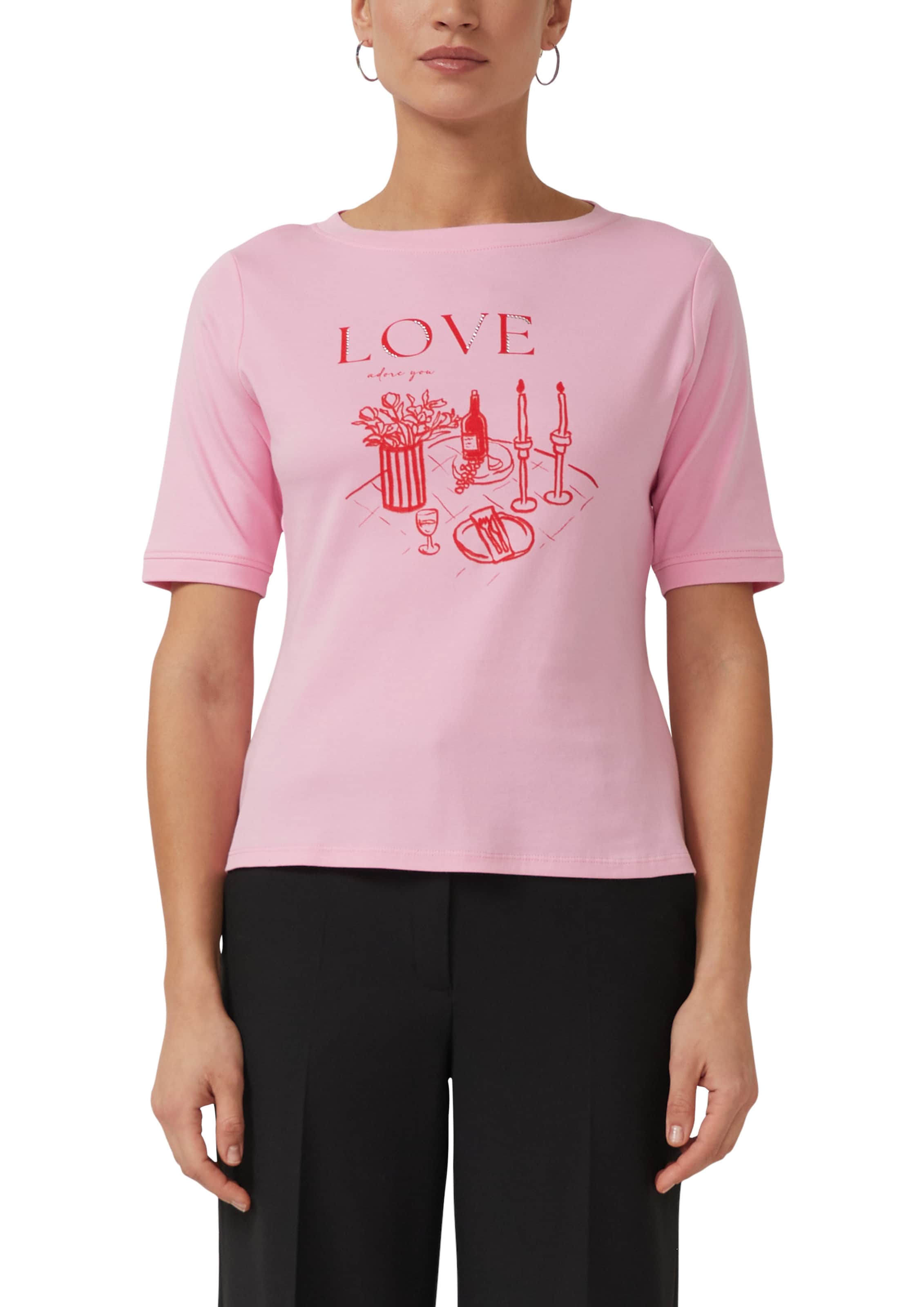 s.Oliver Red Label Plus Shirt in Pink
