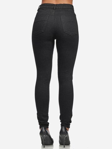 Skinny Jeans 'F101' di Tazzio in nero