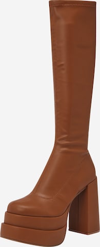 Bottes 'JODIEE' CALL IT SPRING en marron : devant