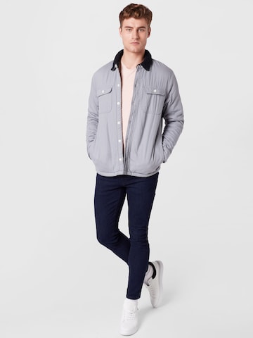 Veste mi-saison 'ELEVATED' HOLLISTER en gris