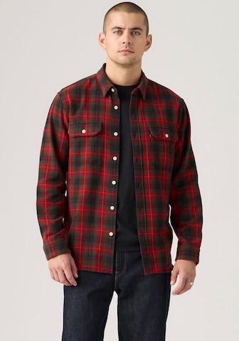 LEVI'S ® Comfort fit Button Up Shirt in Red: front