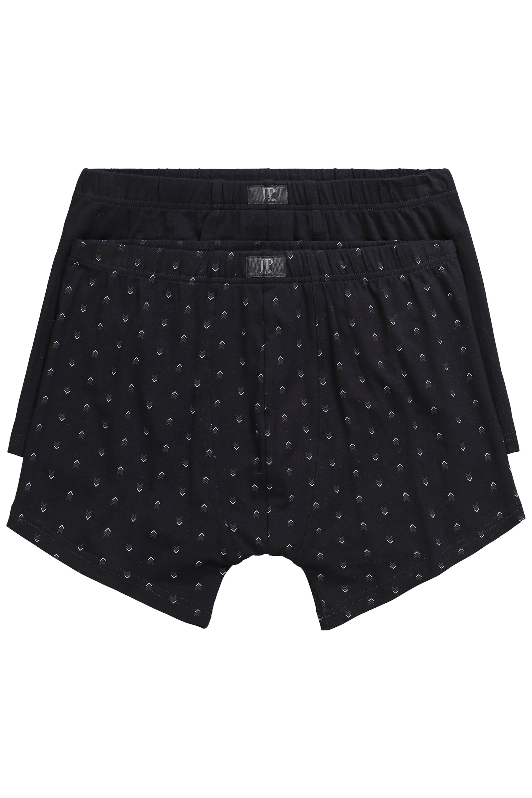 JP1880 Boxershorts in Schwarz: Vorderseite