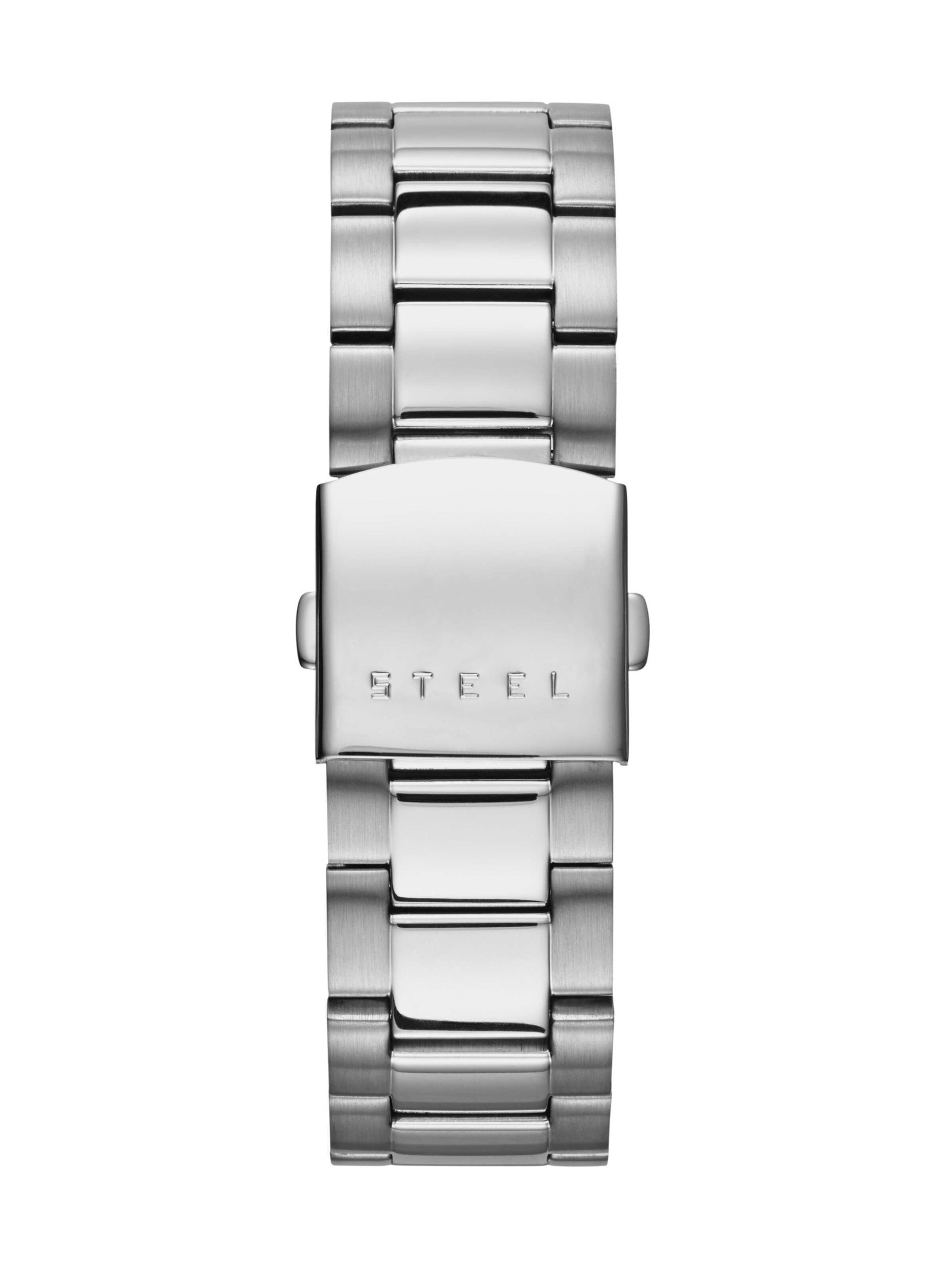 GUESS Analoog horloge 'Atlas' in Zilver