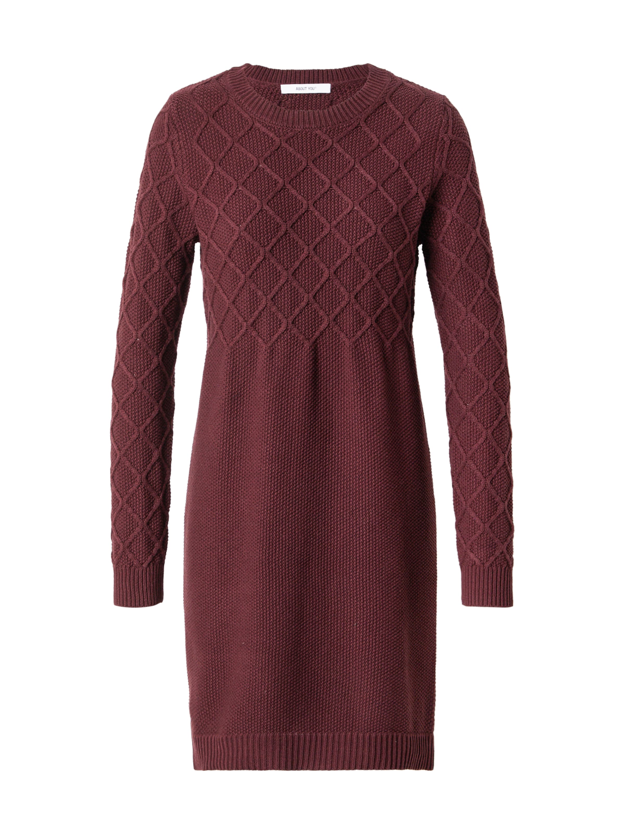 ABOUT YOU Трикотажное платье 'Vivian' в Красный: спереди