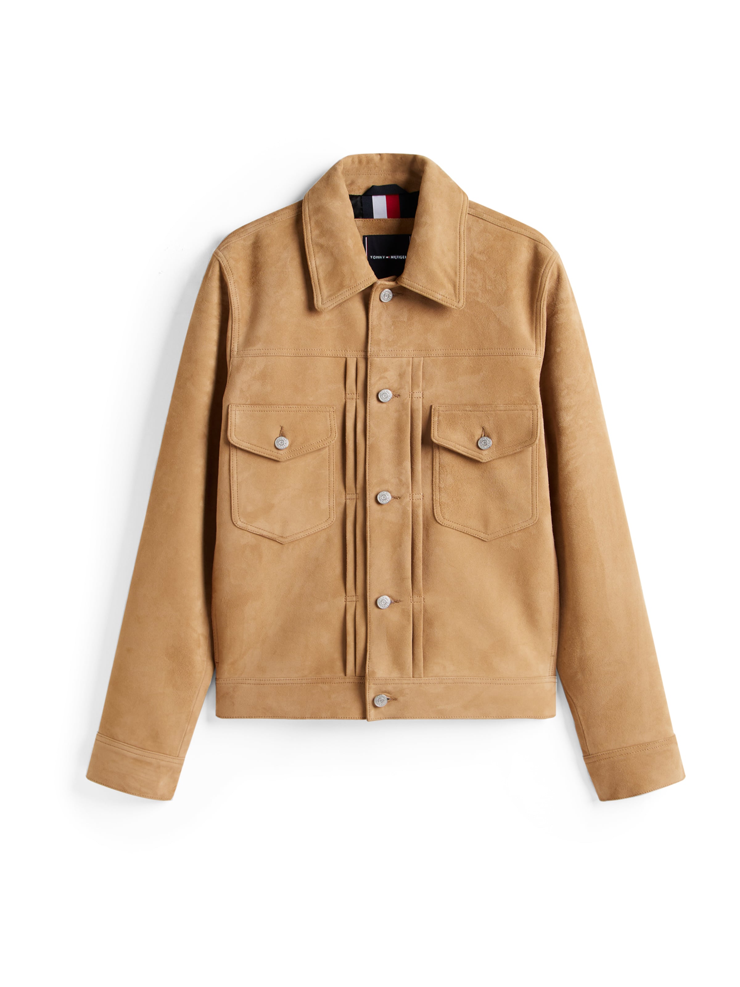 TOMMY HILFIGER Демисезонная куртка в Коричневый: спереди