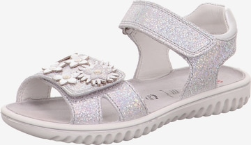 SUPERFIT Sandals in Silver: front