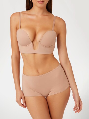 GUESS Push-up BH 'Eveline' in Beige: Vorderseite