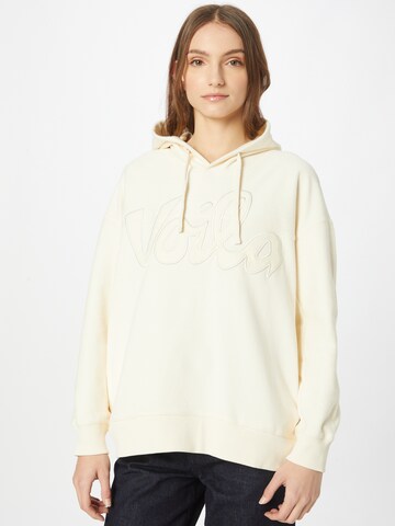 SECOND FEMALE Sweatshirt in Beige: front