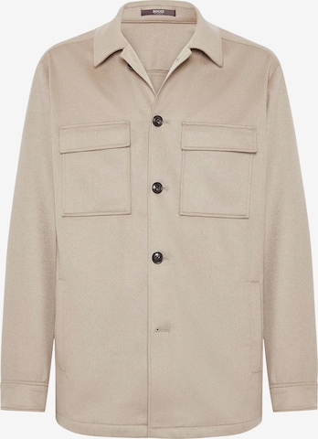 Giacca di mezza stagione di Boggi Milano in beige: frontale