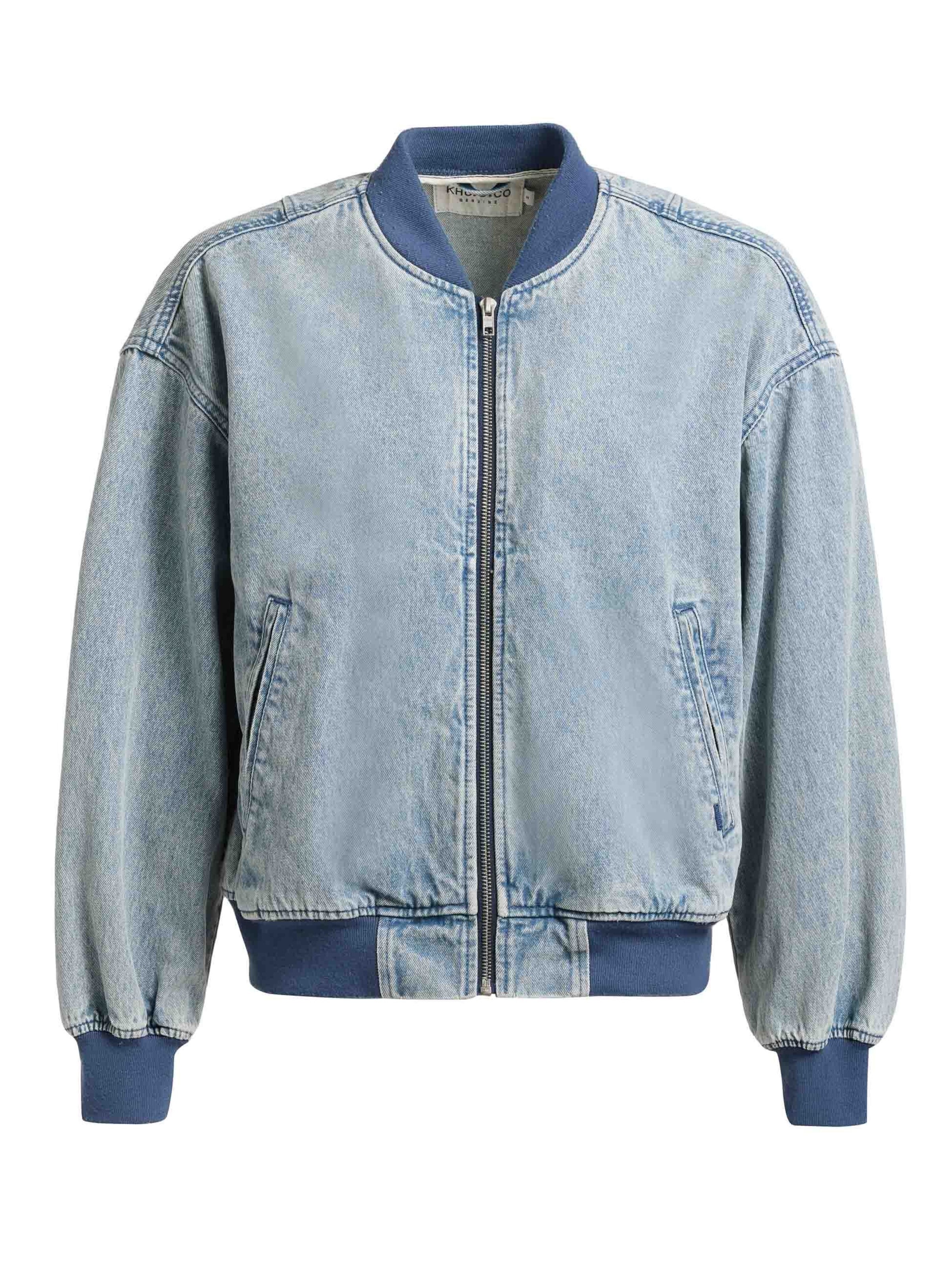 Veste mi-saison 'Clara' khujo en bleu : devant