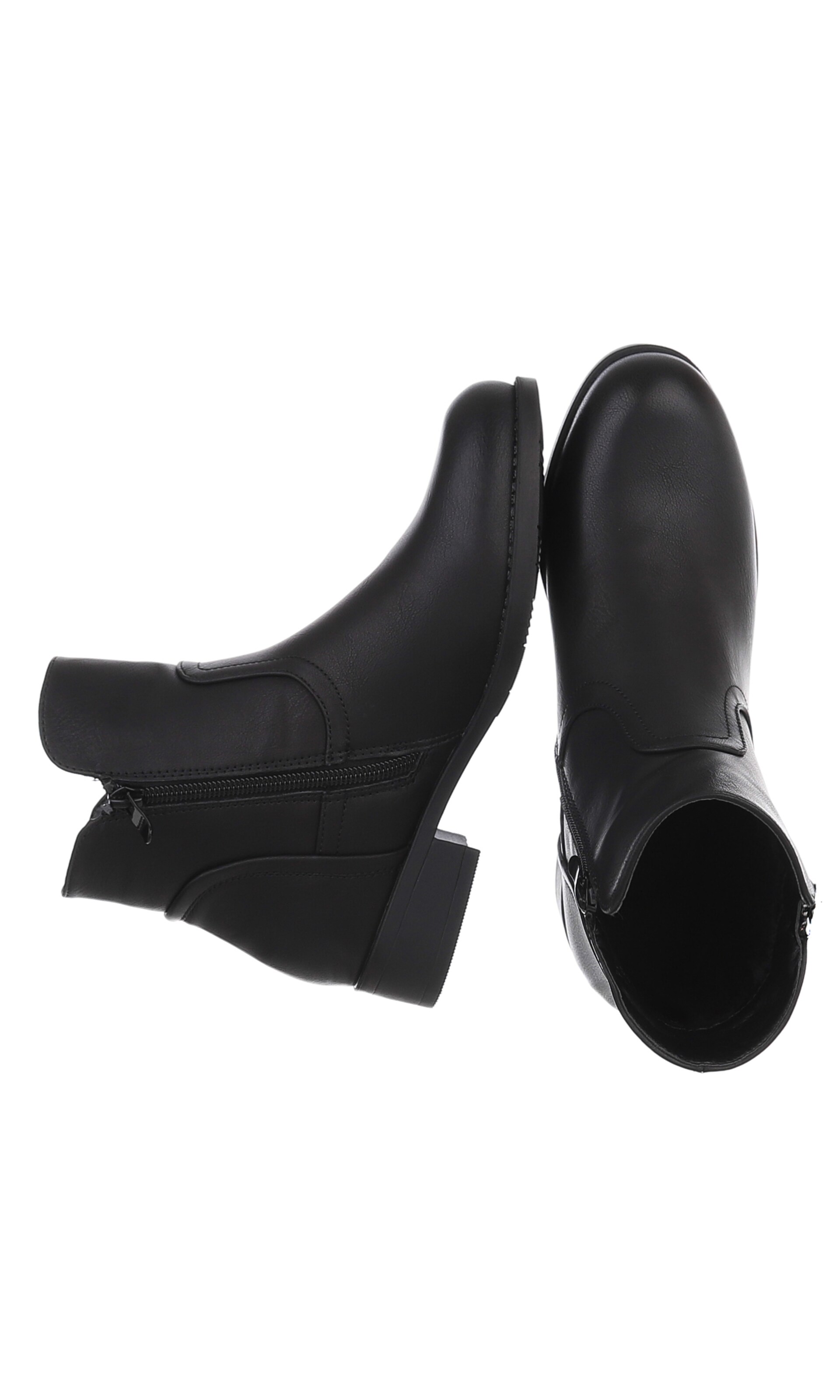 Ital-Design Stiefelette in Schwarz