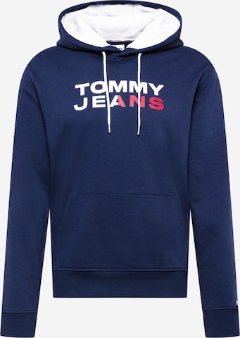 Tommy Jeans Collegepaita värissä sininen: edessä