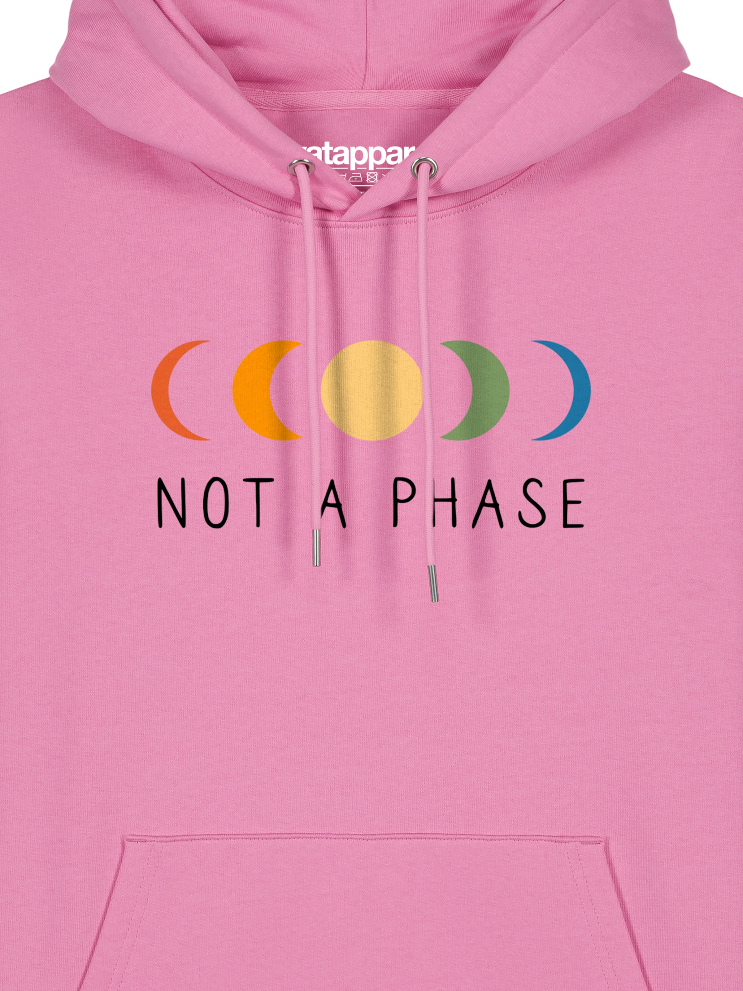 Watapparel Sweatshirt 'Not a Phase' in Roze