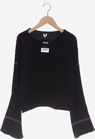 Arket Sweater & Cardigan in S in Black: front