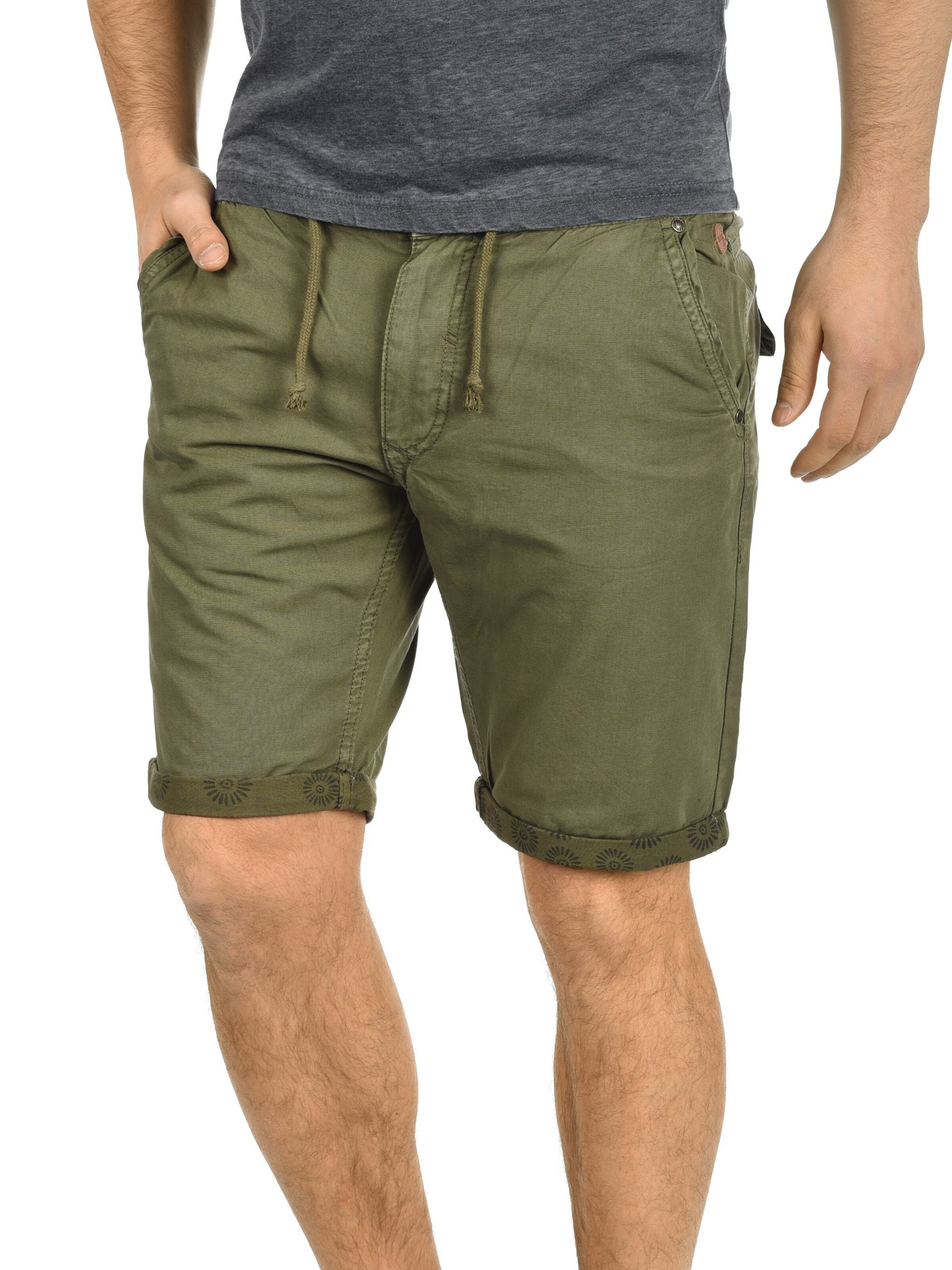 BLEND Regular Chino Pants 'BHClaudio' in Green