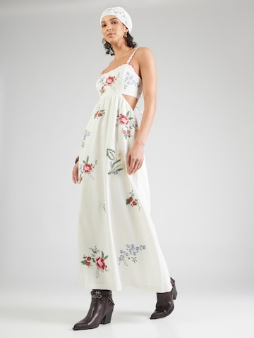 Abercrombie & Fitch Letné šaty - Biela