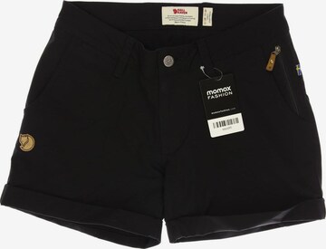 Fjällräven Shorts XS in Schwarz: predná strana