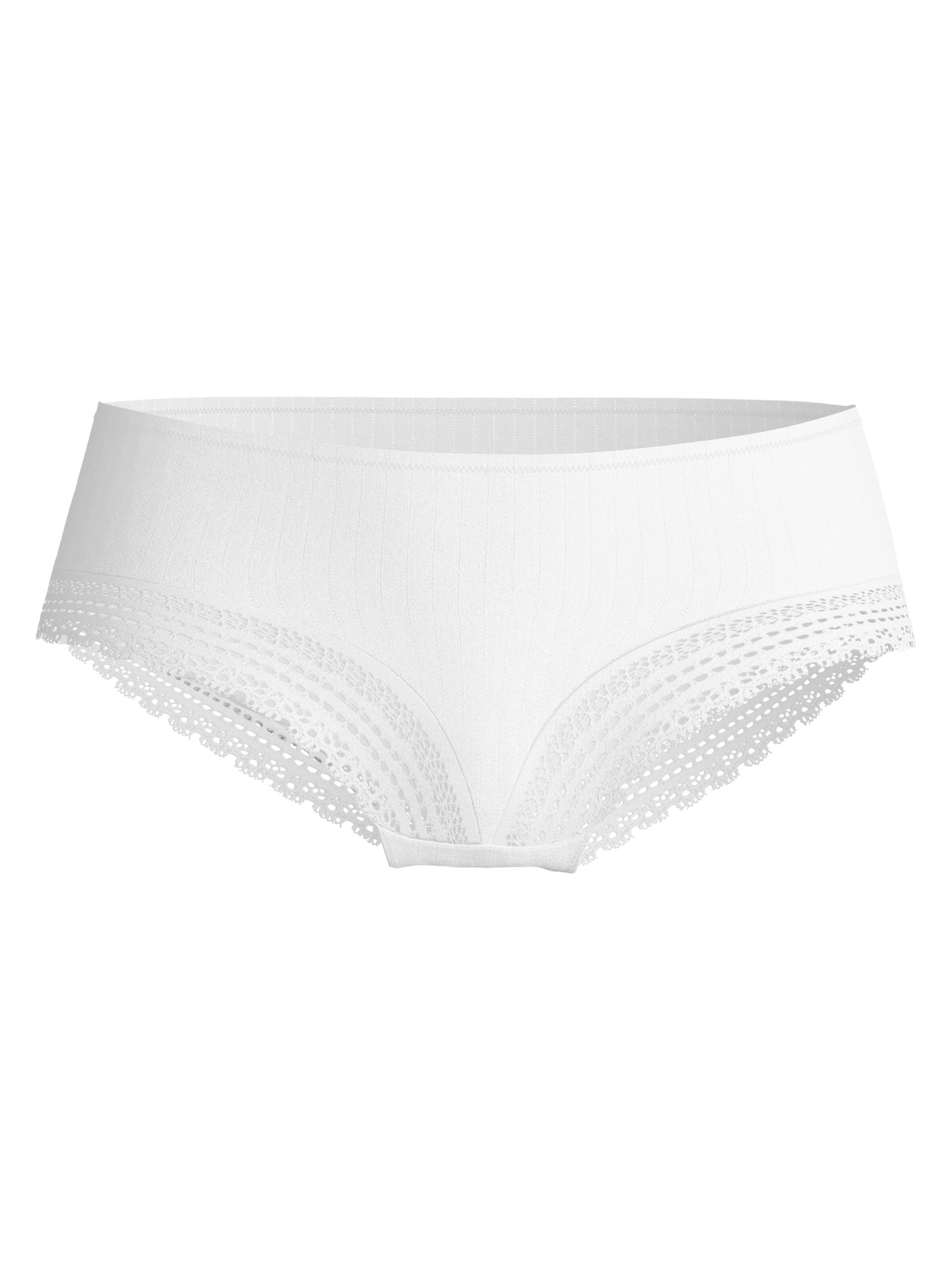CALIDA Boyshorts 'Etude Ajours' in White: front
