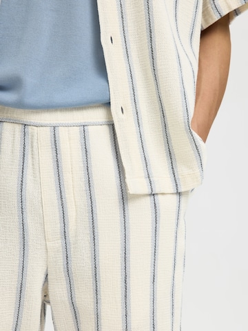 SELECTED Loosefit Byxa 'SLHCAL' i vit