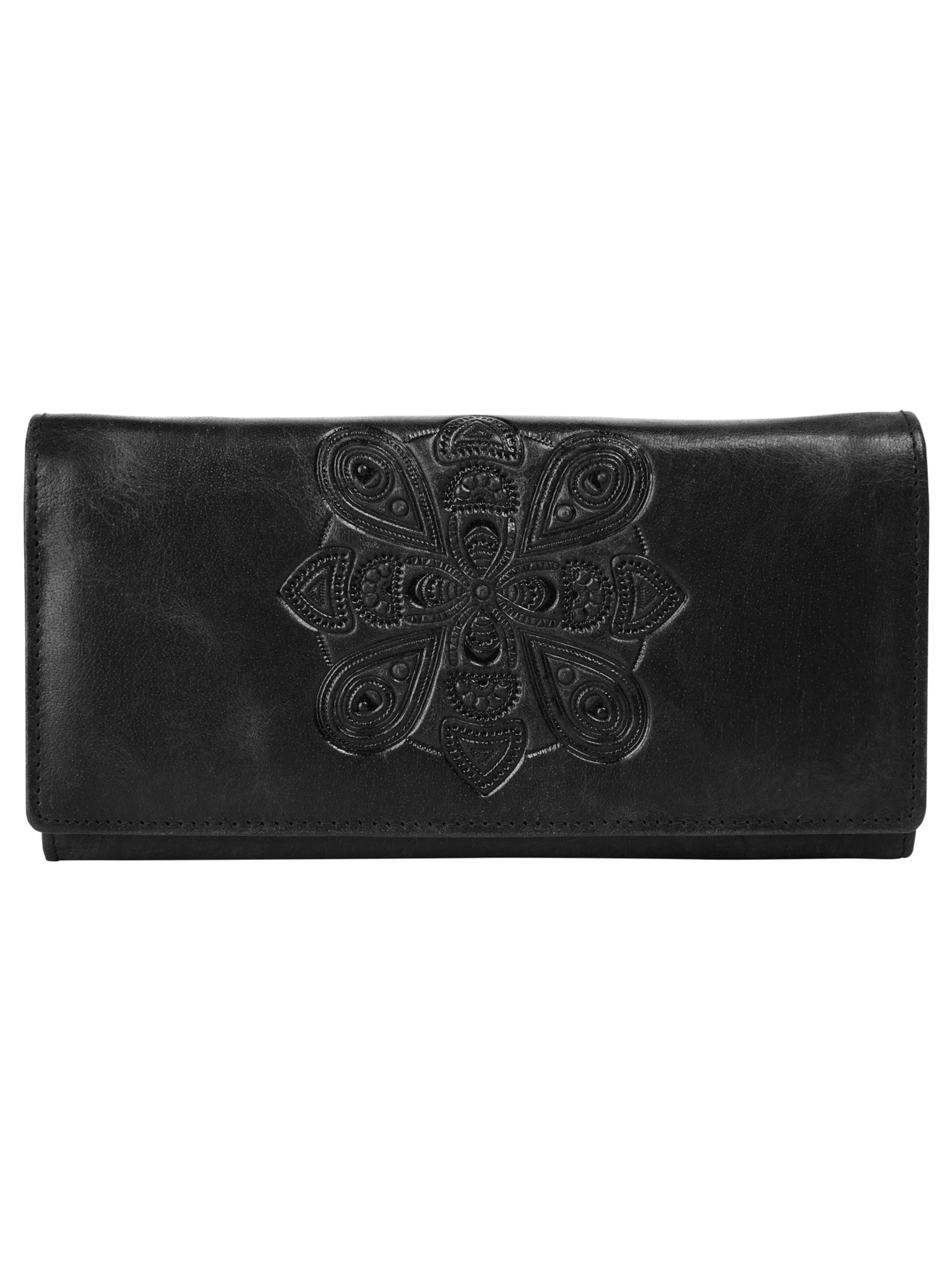 Porte-monnaies 'MANDALA' Bruno Banani en noir : devant