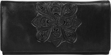 Porte-monnaies 'MANDALA' Bruno Banani en noir : devant