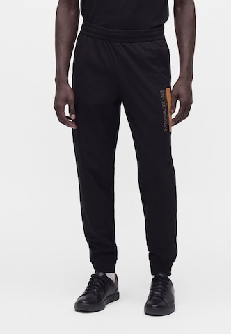 EA7 Emporio Armani Byxa 'VISIBILITY' i svart: framsida