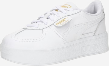 Baskets basses 'Palermo Elevata' PUMA en blanc : devant