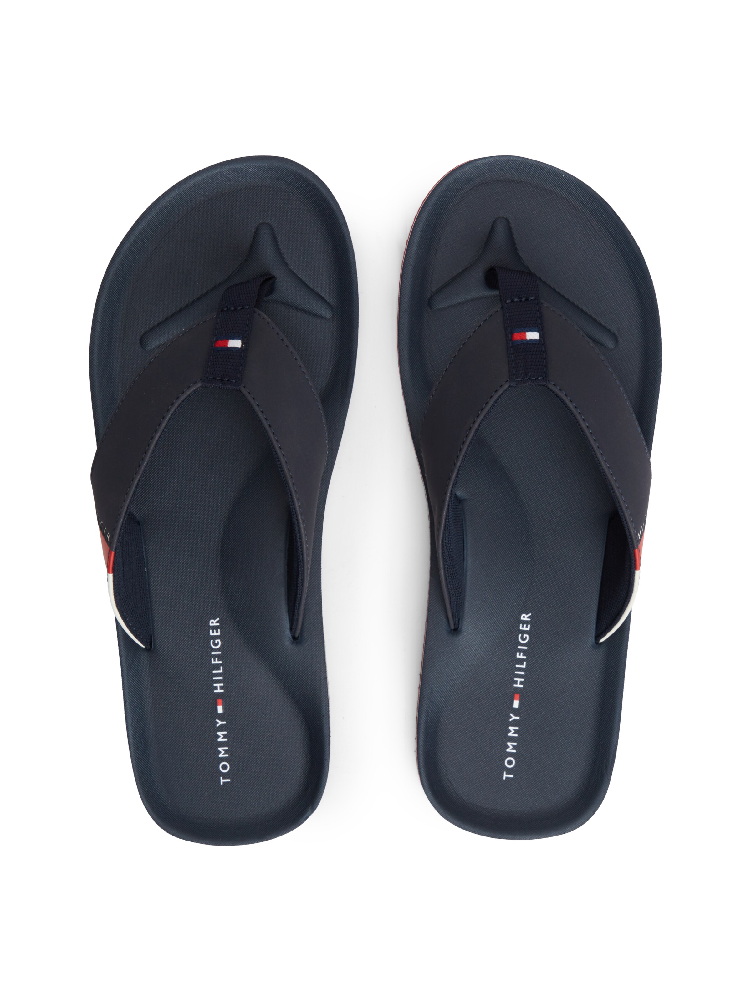 TOMMY HILFIGER T-bar sandals in Blue