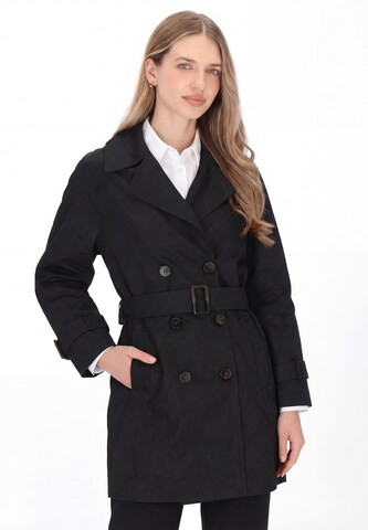 DreiMaster Klassik - Abrigo de entretiempo 'Classic' en negro: frente