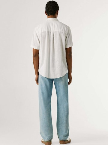 Coupe regular Chemise 'Percy' Pepe Jeans en blanc