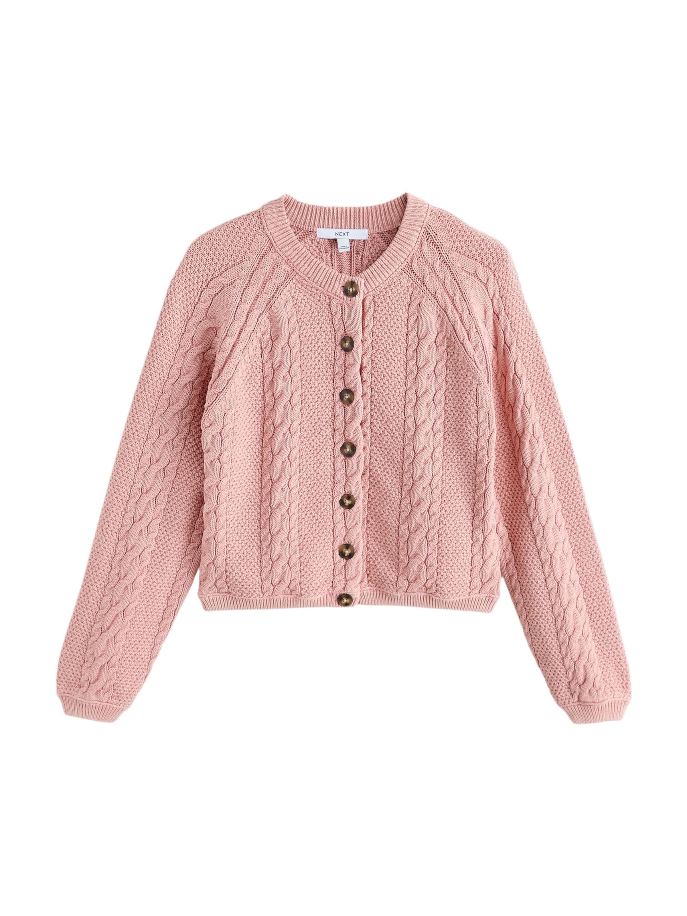 Cardigan Next en rose : devant