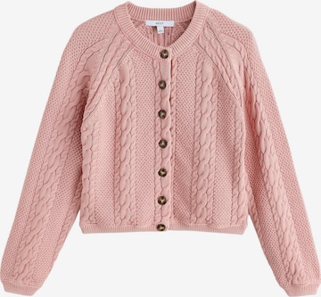 Cardigan Next en rose : devant