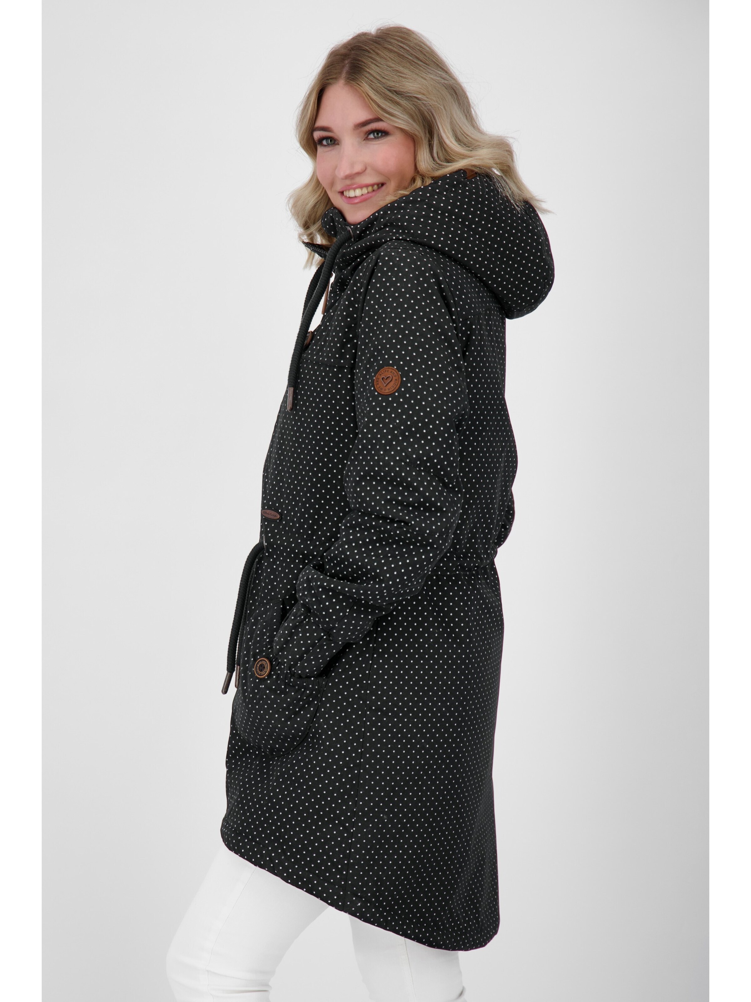 Parka d’hiver 'CHARLOTTE AK' alife & kickin en noir