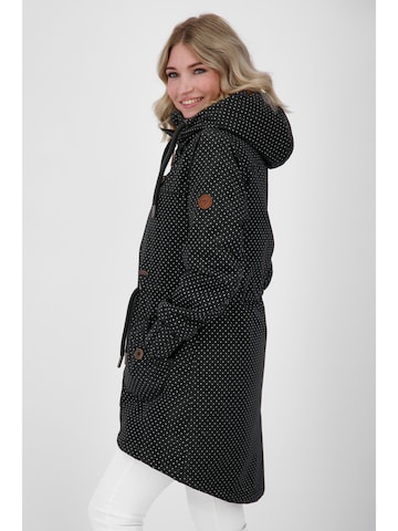 alife & kickin Winterparka 'CHARLOTTE AK' in Zwart